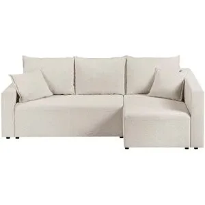 Höffner Ecksofa mit Schlaffunktion Florentine ¦ beige ¦ Maße (cm): B: 230 H: 90 T: 140.0