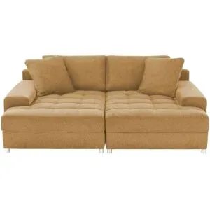 Bobb Doppelrecamiere  Arissa de Luxe ¦ gelb ¦ Maße (cm): B: 224 H: 84 T: 181.0