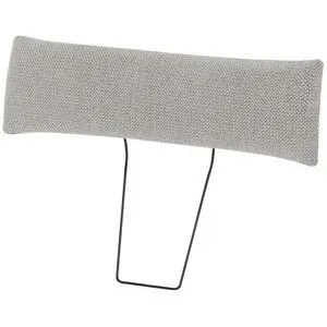 Bobb Kopfstütze  Casandra de Luxe ¦ grau ¦ Maße (cm): B: 74 H: 20 T: 9.0