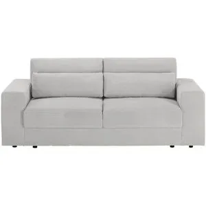 Höffner Big Sofa 2 5 Sitzer Branna ¦ grau ¦ Maße (cm): B: 209 H: 89 T: 102.0