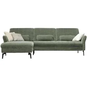 meinSofa Ecksofa Cord DANTE ¦ grün