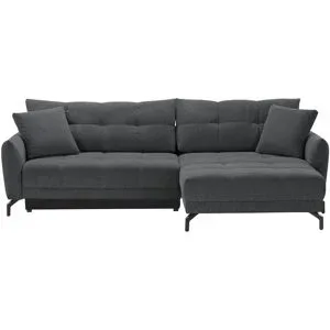 Bobb Ecksofa  Casandra de Luxe ¦ grau ¦ Maße (cm): B: 284 H: 91 T: 191.0