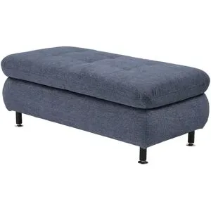 Lounge Collection Polsterhocker  Liora ¦ blau ¦ Maße (cm): B: 129 H: 47 T: 64.0