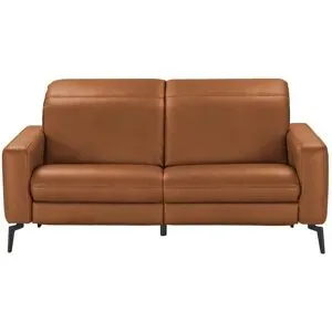 Hukla Einzelsofa  Jona ¦ braun ¦ Maße (cm): B: 186 H: 88 T: 105.0