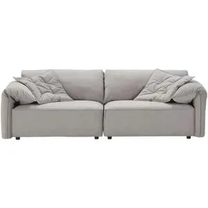 uno Einzelsofa  Carry ¦ grau ¦ Maße (cm): B: 266 H: 82 T: 118.0