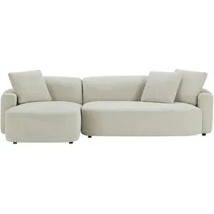 uno Ecksofa  Ella ¦ creme ¦ Maße (cm): B: 299 H: 86 T: 144.0