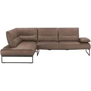 Himolla Ecksofa  9360 ¦ braun ¦ Maße (cm): B: 274 H: 93 T: 307.0