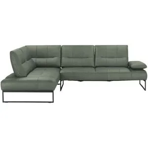 Himolla Ecksofa  9360 ¦ grün ¦ Maße (cm): B: 274 H: 93 T: 307.0