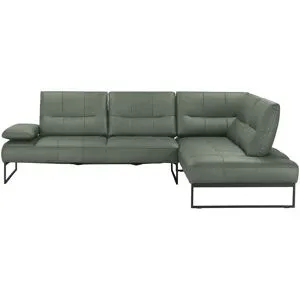 Himolla Ecksofa  9360 ¦ grün ¦ Maße (cm): B: 283 H: 93 T: 327.0