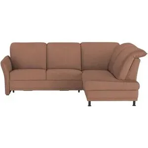 Polstermöbel Oelsa Ecksofa  Mallorca ¦ braun ¦ Maße (cm): B: 258 H: 92 T: 198.0