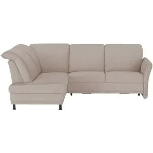 Polstermöbel Oelsa Ecksofa  Mallorca ¦ beige ¦ Maße (cm): B: 258 H: 92 T: 198.0
