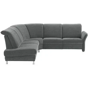 Polstermöbel Oelsa Ecksofa  Mallorca ¦ grau ¦ Maße (cm): B: 267 H: 92 T: 277.0
