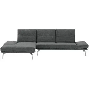 Koinor Ecksofa  Fendo ¦ schwarz ¦ Maße (cm): B: 314 H: 93 T: 159.0