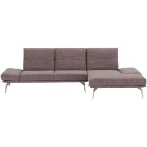 Koinor Ecksofa  Fendo ¦ rosa/pink ¦ Maße (cm): B: 314 H: 93 T: 159.0