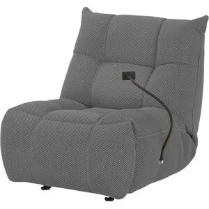 uno Sessel Relaxfunktion Tokyo ¦ grau ¦ Maße (cm): B: 83 H: 91 T: 106.0