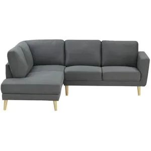 uno Ecksofa  Scandi ¦ grau ¦ Maße (cm): B: 217,5 H: 84 T: 201.0