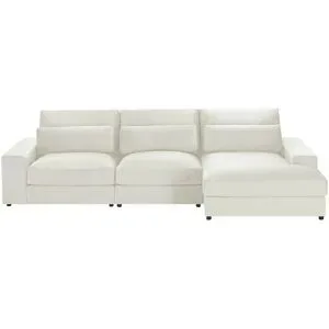 Höffner Ecksofa  Branna ¦ beige ¦ Maße (cm): B: 322 H: 88 T: 164.0