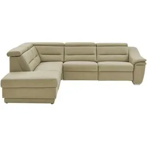 meinSofa Ecksofa  Ivonne ¦ creme ¦ Maße (cm): B: 294 H: 84 T: 245.0