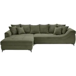 Bobb Ecksofa  Jonna ¦ grün ¦ Maße (cm): B: 317 H: 93 T: 226.0
