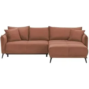 pop Ecksofa  Vega De Luxe ¦ orange ¦ Maße (cm): B: 305 H: 91 T: 192.0