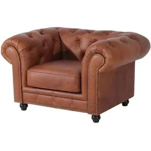Max Winzer Sessel   ¦ braun ¦ Maße (cm): B: 135 H: 77