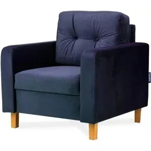 KONSIMO Sessel  Eriso ¦ blau ¦ Maße (cm): B: 80 H: 75