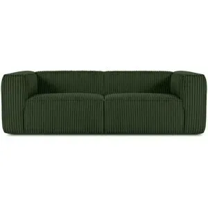 KONSIMO Einzelsofa  Ferox ¦ grün ¦ Maße (cm): B: 246 H: 73