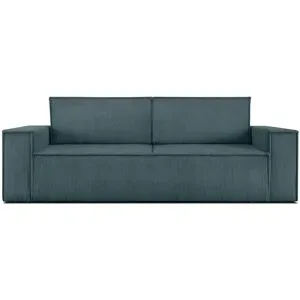 KONSIMO Einzelsofa  Napi ¦ blau ¦ Maße (cm): B: 244 H: 89