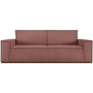 KONSIMO Einzelsofa  Napi ¦ rosa/pink ¦ Maße (cm): B: 244 H: 89