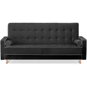 KONSIMO Einzelsofa  Dozer ¦ schwarz ¦ Maße (cm): B: 223 H: 94