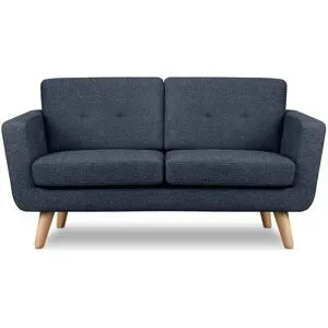 KONSIMO Einzelsofa  Tagio ¦ blau ¦ Maße (cm): B: 154 H: 80