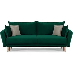 KONSIMO Einzelsofa  Belmos ¦ grün ¦ Maße (cm): B: 228 H: 102