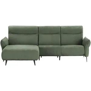 switch Ecksofa  Stelvio ¦ grün ¦ Maße (cm): B: 286 H: 103