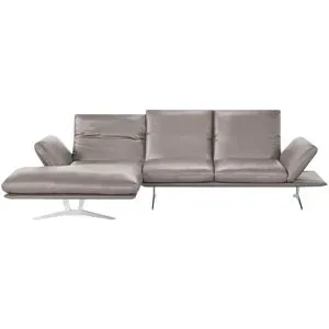 Koinor Ecksofa Echtleder Francis ¦ braun ¦ Maße (cm): B: 284 H: 93 T: 159.0
