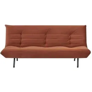 Höffner Schlafsofa  Atusa ¦ rot ¦ Maße (cm): B: 185 H: 92 T: 82.0