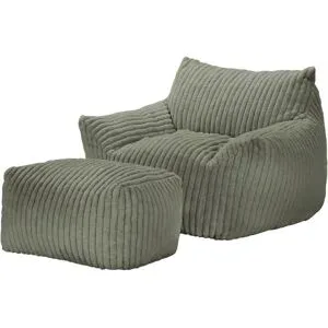 Höffner Sessel vakuumiert Sashenka ¦ grün ¦ Maße (cm): B: 116 H: 75 T: 110.0
