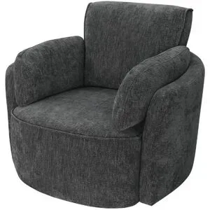 uno Drehsessel  Kendra ¦ grau ¦ Maße (cm): B: 170 H: 90 T: 101.0