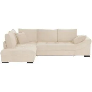 Bobb Ecksofa  Allegro ¦ creme ¦ Maße (cm): B: 303 H: 92 T: 202.0