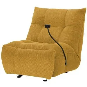 uno Sessel Relaxfunktion Tokyo ¦ gelb ¦ Maße (cm): B: 87 H: 91 T: 106.0