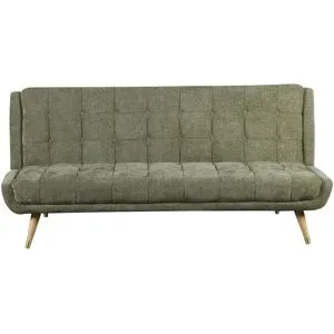 Höffner Schlafsofa  Jianny ¦ grün ¦ Maße (cm): B: 182 H: 85 T: 100.0