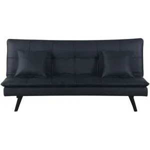 Höffner Schlafsofa  Nova ¦ schwarz ¦ Maße (cm): B: 178 H: 85 T: 100.0