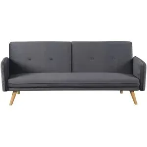 Höffner Schlafsofa  Jerra ¦ grau ¦ Maße (cm): B: 188 H: 80 T: 85.0