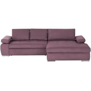 smart Ecksofa  Ibby ¦ lila/violett ¦ Maße (cm): B: 294 H: 73 T: 173.0
