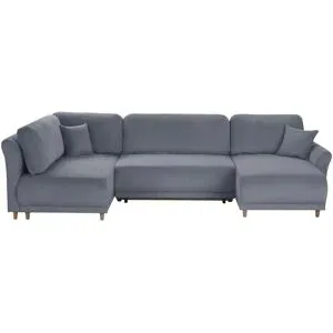 Höffner Wohnlandschaft mit Funktion  Malyn II ¦ grau ¦ Maße (cm): B: 316 H: 90 T: 160.0
