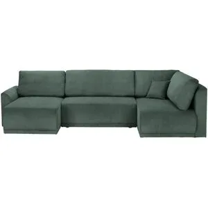 Höffner Wohnlandschaft  Malyn ¦ grün ¦ Maße (cm): B: 313 H: 90 T: 160.0