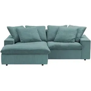 Soho Ecksofa  Kini ¦ blau ¦ Maße (cm): B: 230 H: 83 T: 180.0