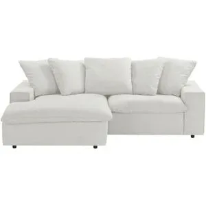 Soho Ecksofa  Kini ¦ weiß ¦ Maße (cm): B: 230 H: 83 T: 180.0