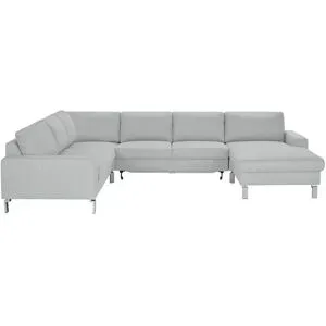 Max Schelling Wohnlandschaft  Maximum 2.0 ¦ grau ¦ Maße (cm): B: 333 H: 86 T: