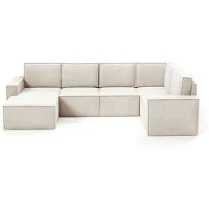 Höffner Wohnlandschaft  Orto ¦ beige ¦ Maße (cm): B: 311 H: 93
