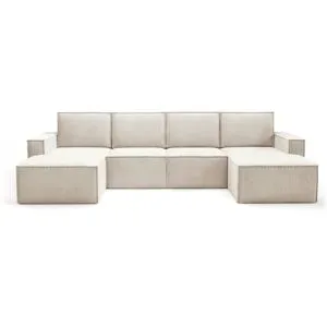Höffner Wohnlandschaft  Orto ¦ beige ¦ Maße (cm): B: 320 H: 93